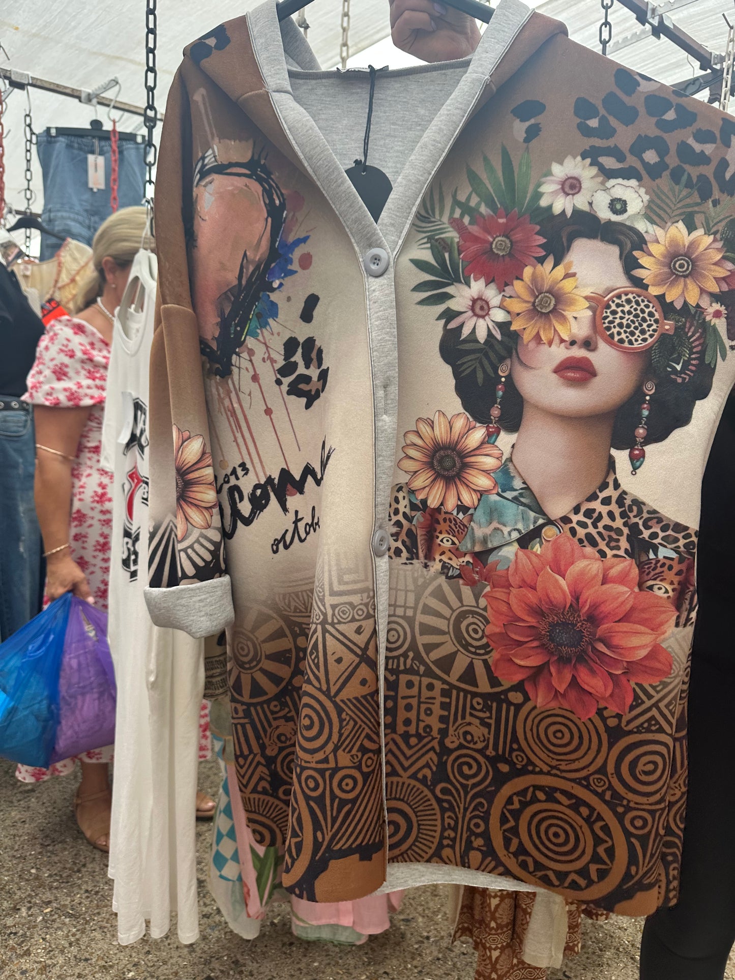 Boho Muse Hoodie Coat