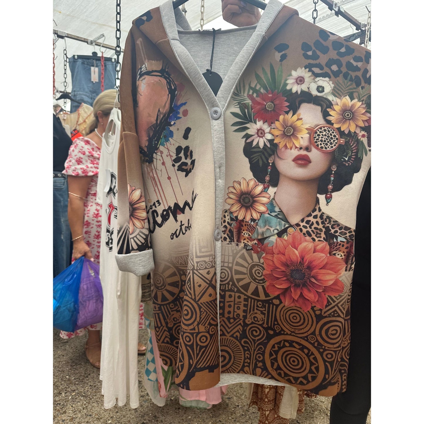 Boho Muse Hoodie Coat