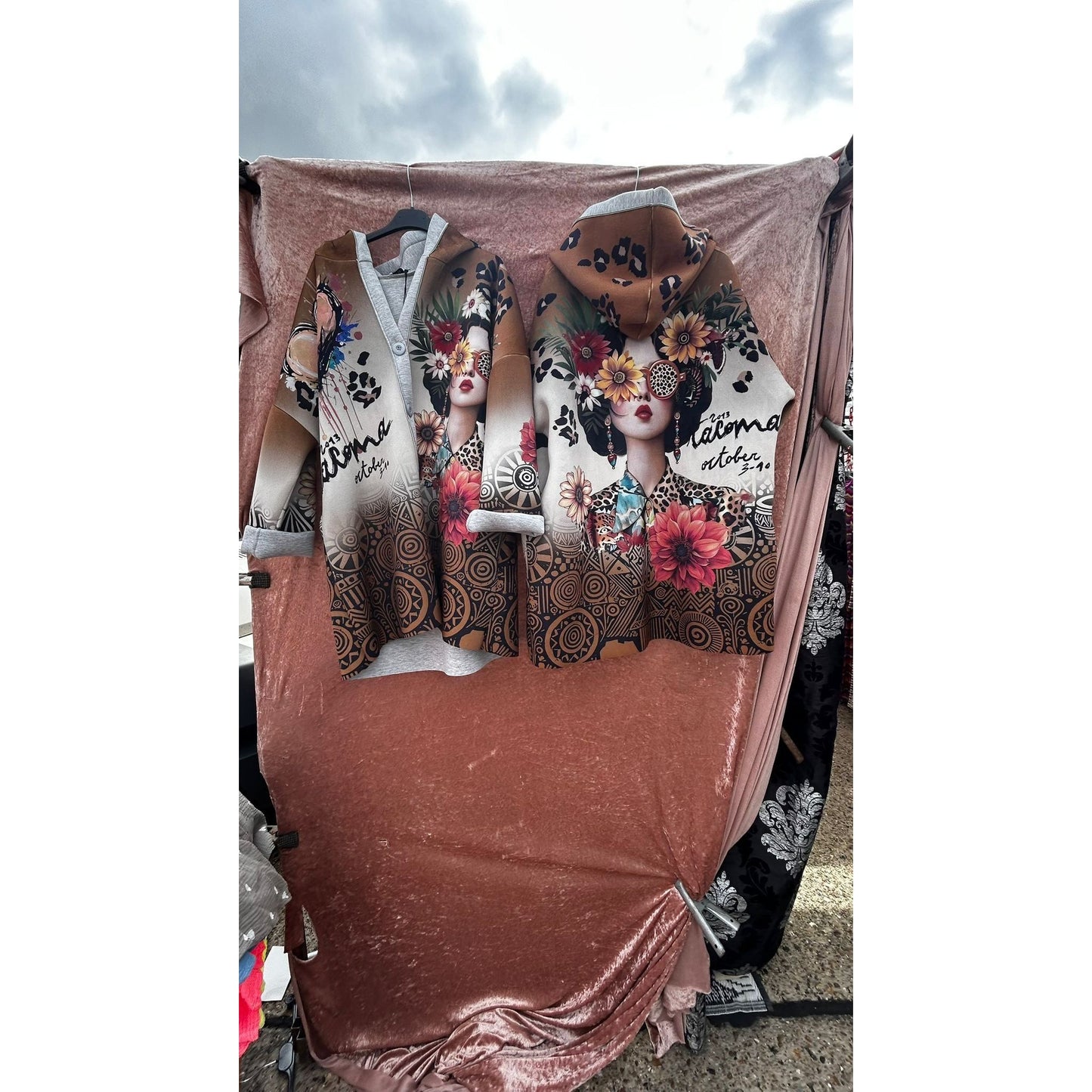 Boho Muse Hoodie Coat