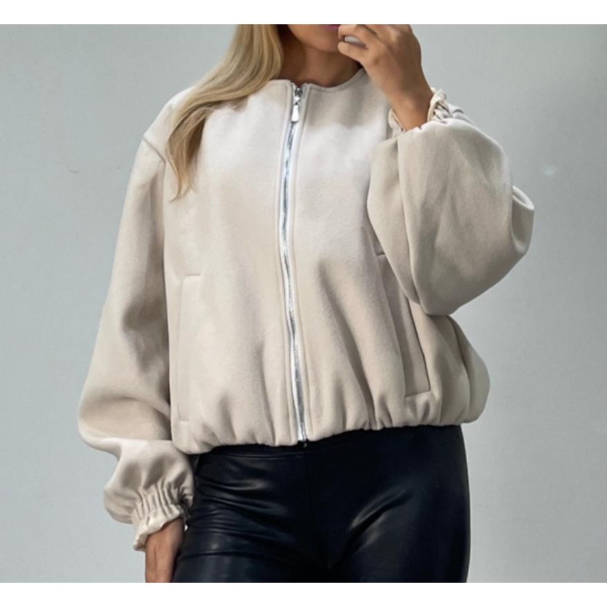 Everyday Chic Zip-Up Jacket