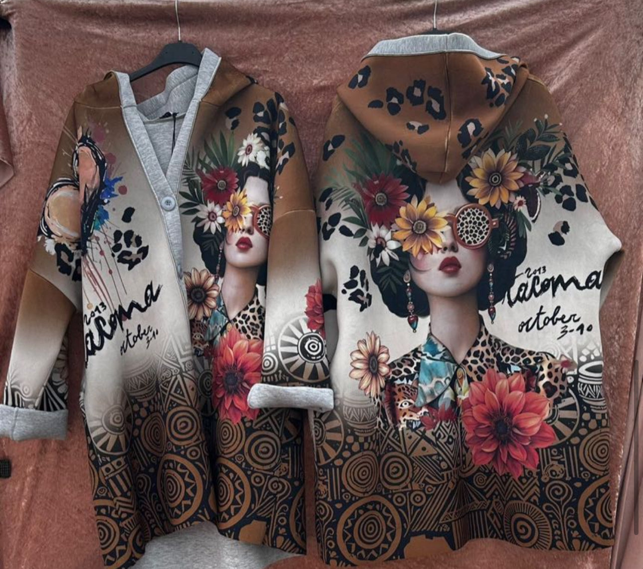 Boho Muse Hoodie Coat