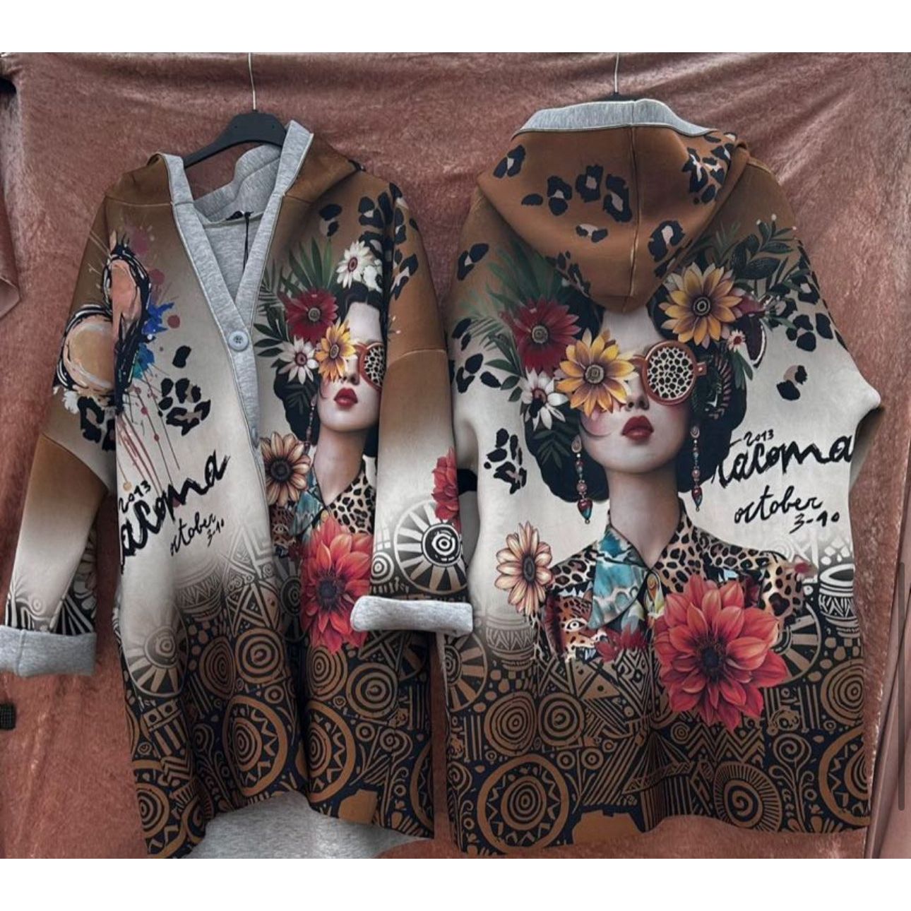 Boho Muse Hoodie Coat
