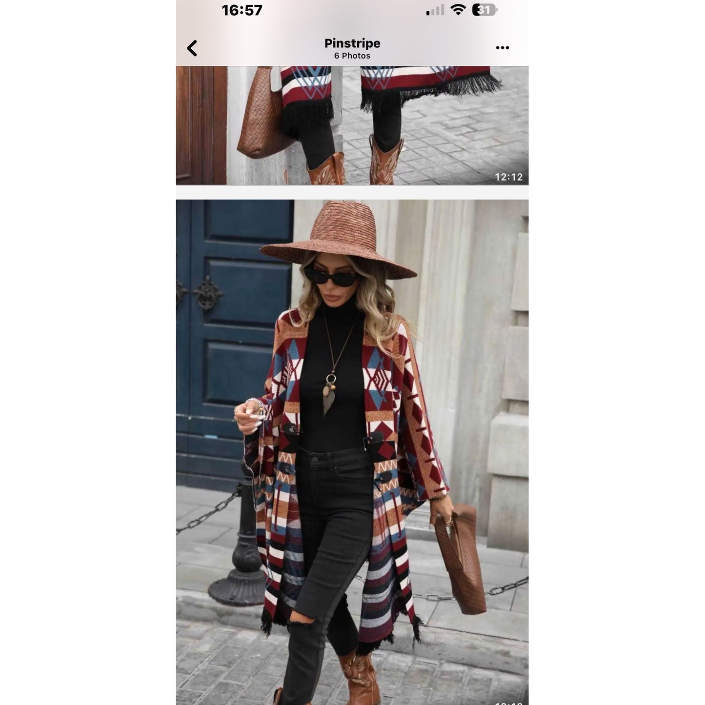 Mexicana Luxe Poncho Coat – Premium Quality