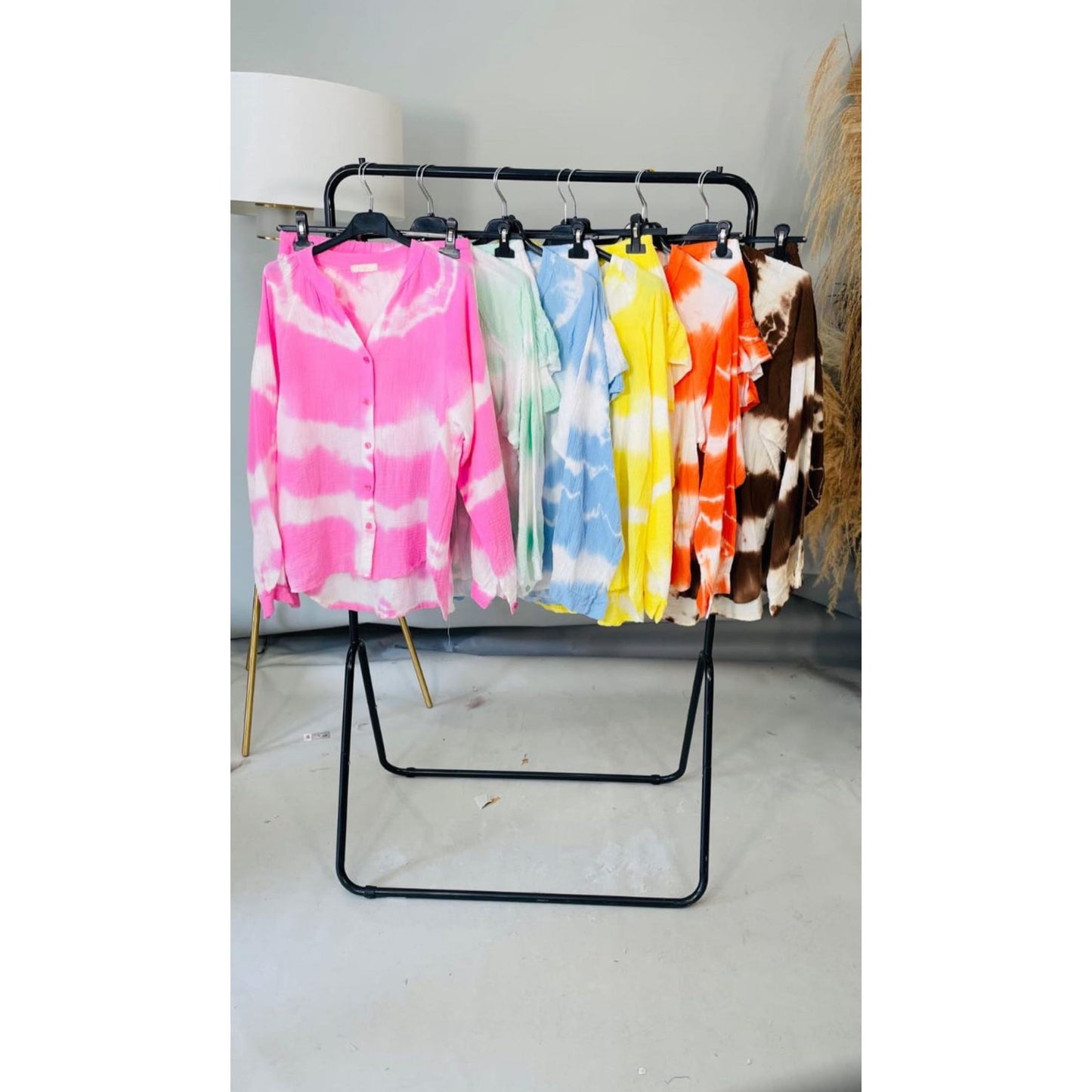 The Saffron Tie-Dye Cheesecloth Set