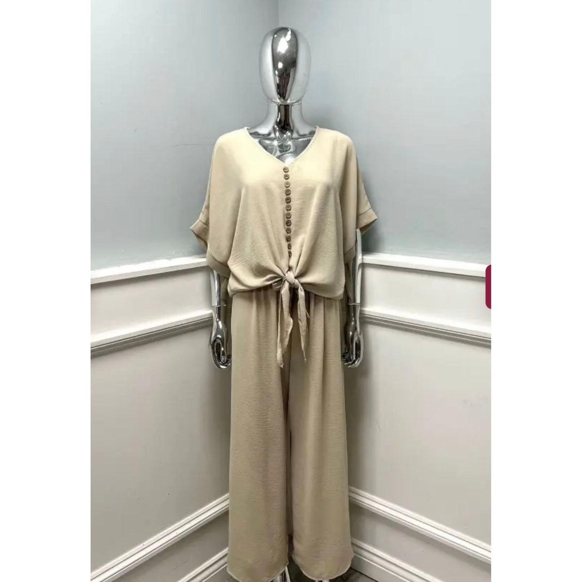 Button two piece