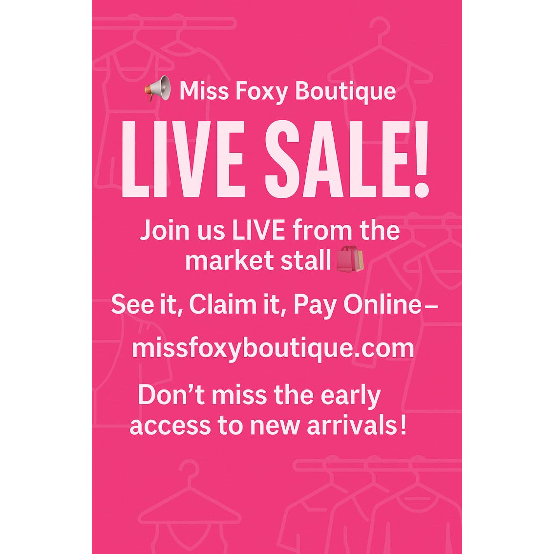 Live Sale Payment