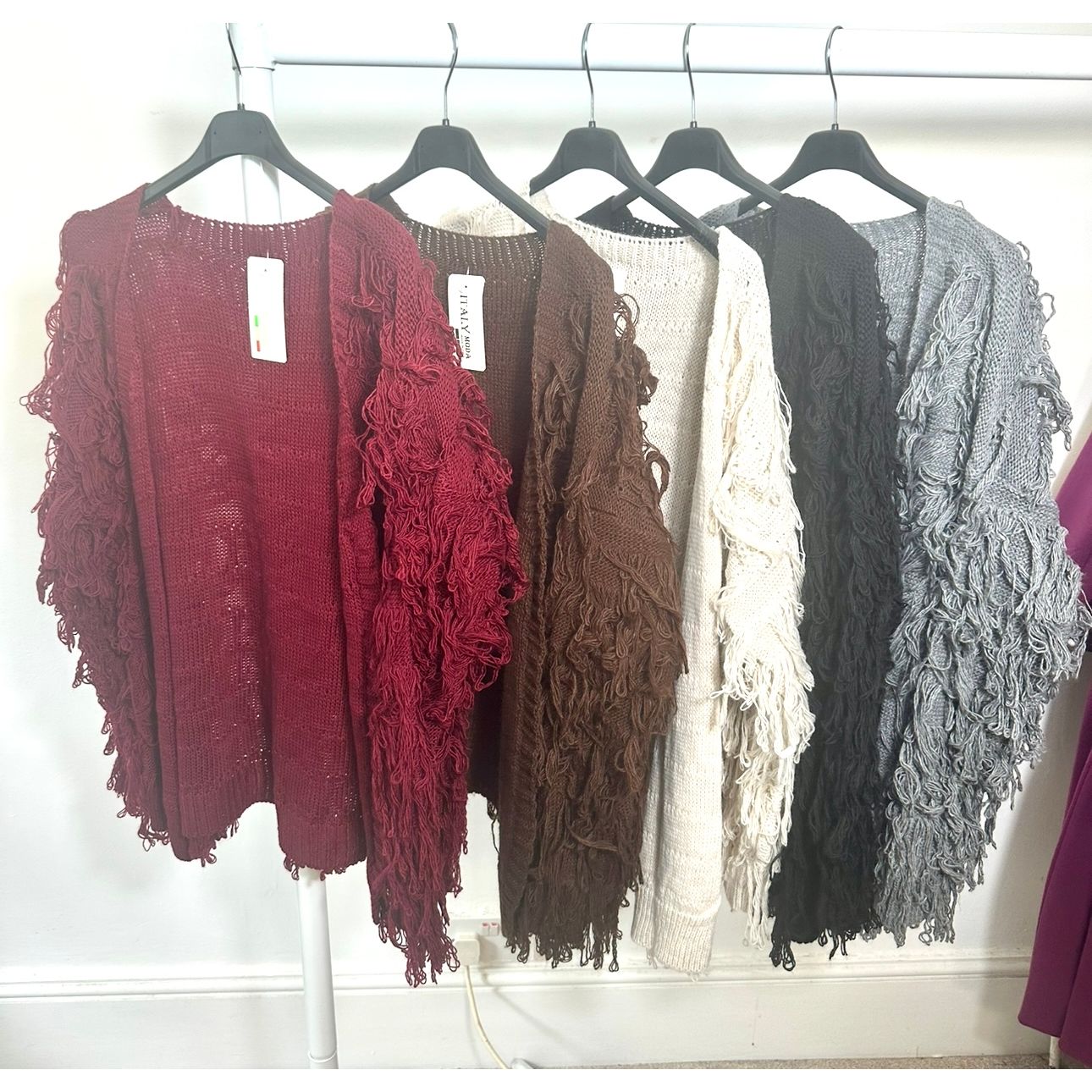 The Talia Fringe Cardigan