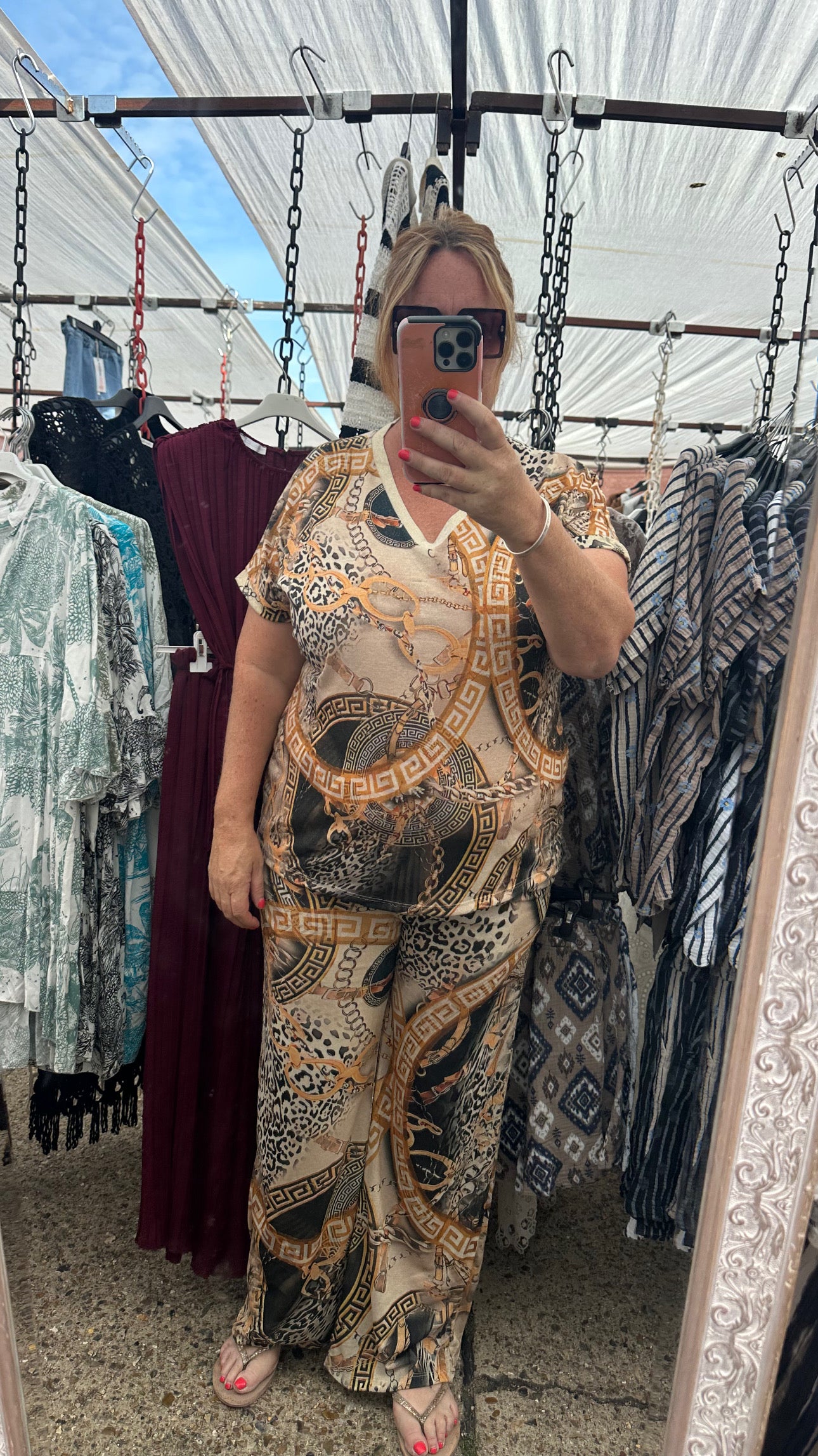 Patterned Suit