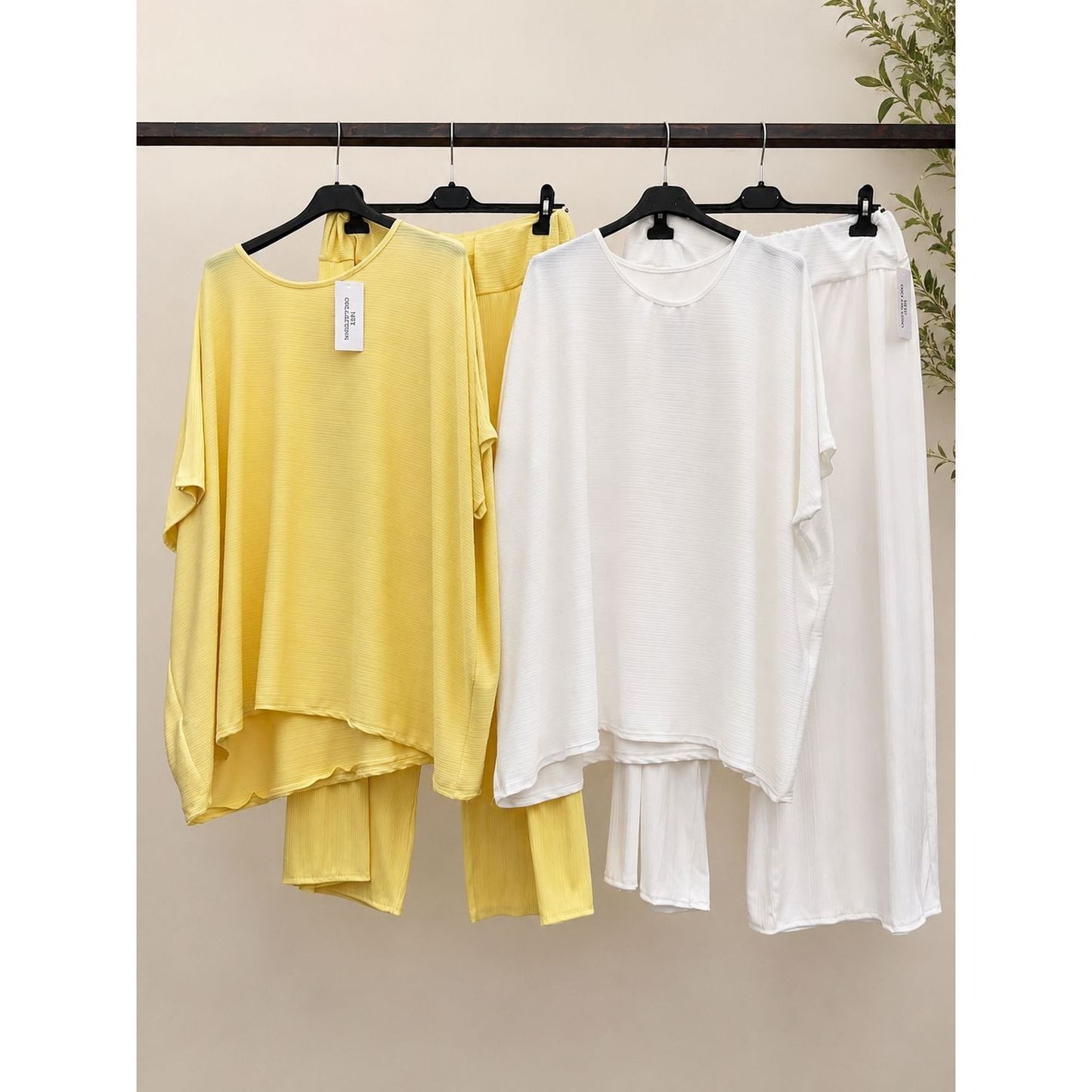 Ribbed Plus Size Co-Ord Set