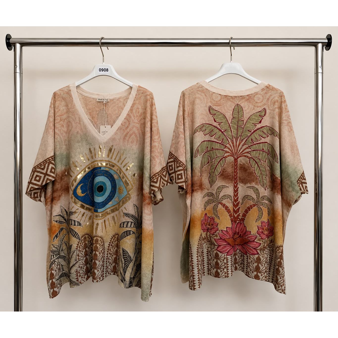 Mystic Eye Lurex Shimmer Top