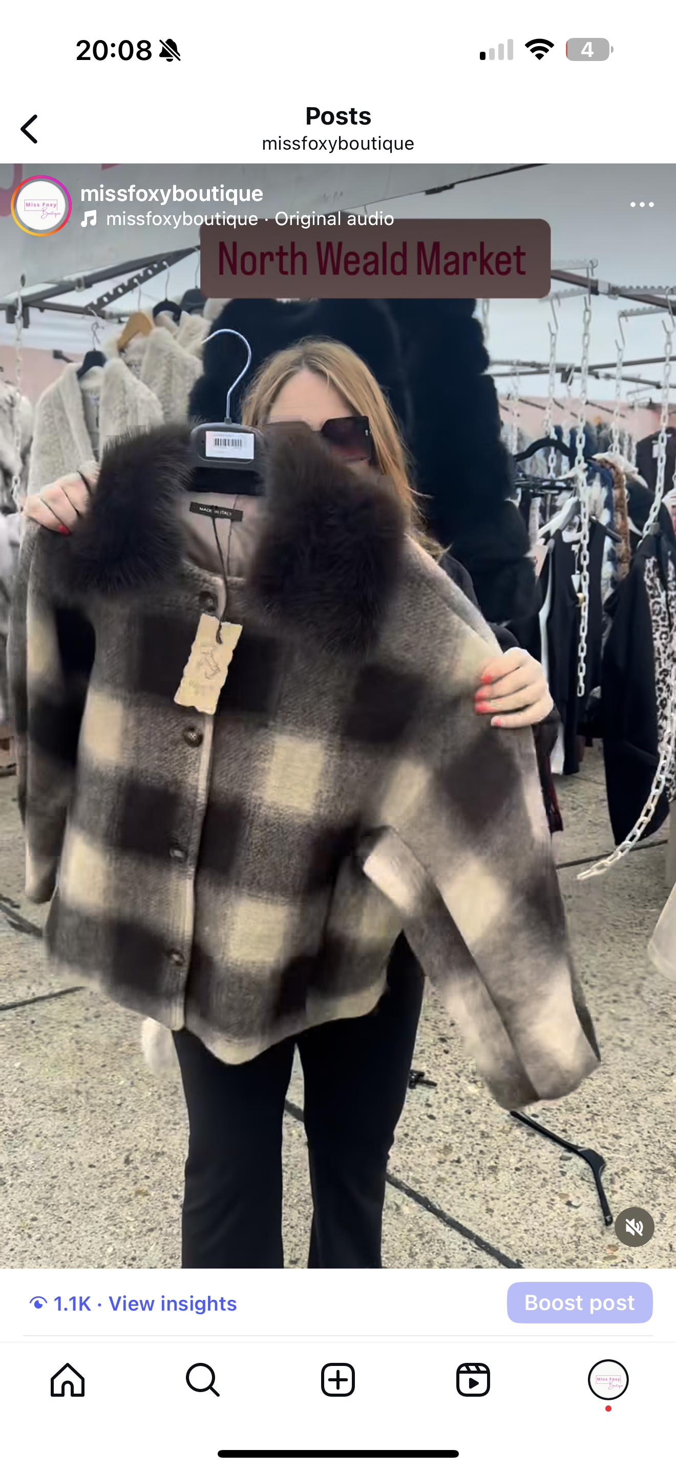 The Harper Check Jacket