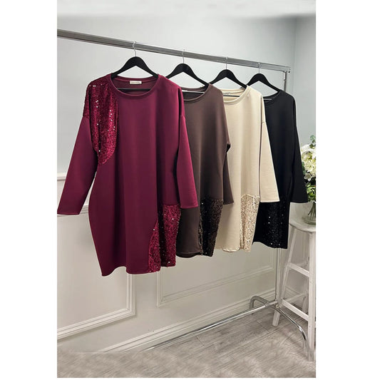 The Martha Sequin Tunic