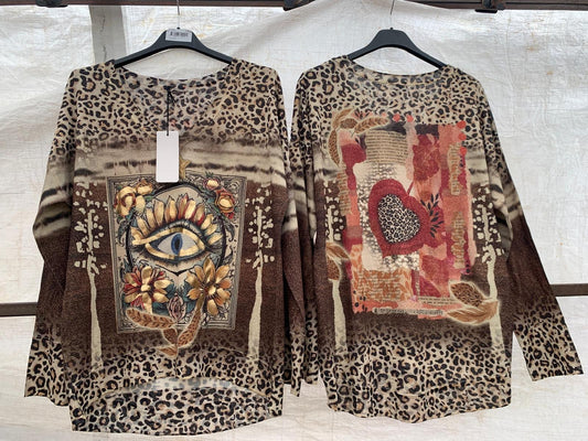 Mystic Eye Shimmer Top 👁✨