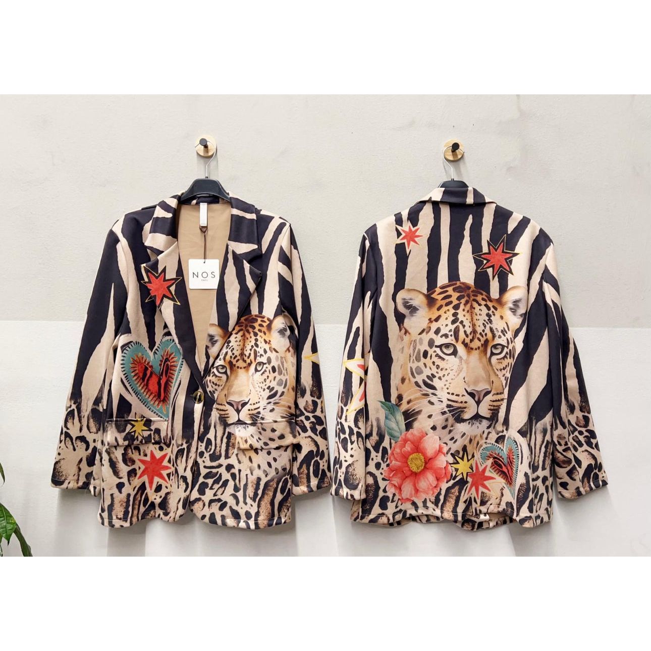 Wild Star Suedette Blazer
