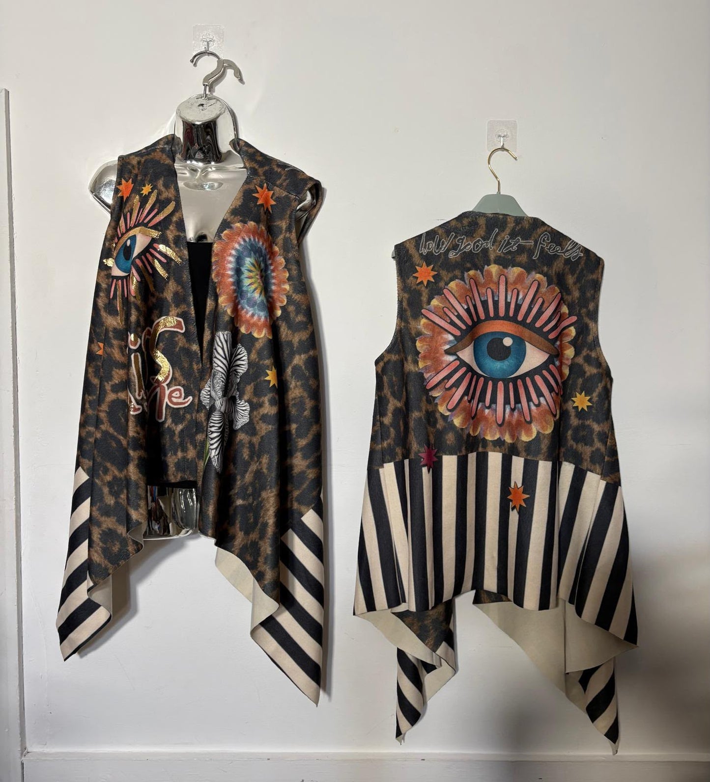 Evil Eye Waterfall Waistcoat