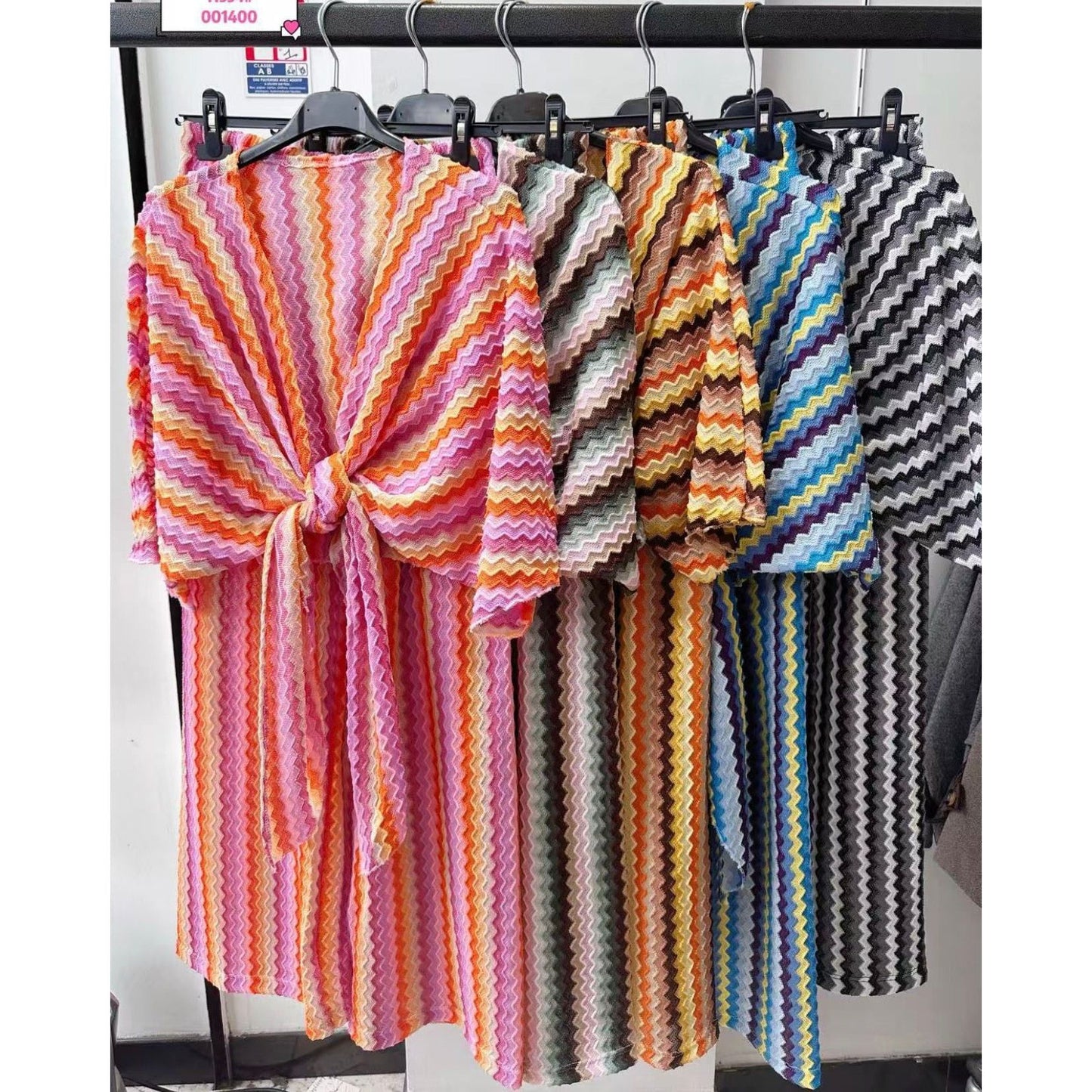 Crochet Zig Zag Trouser Set