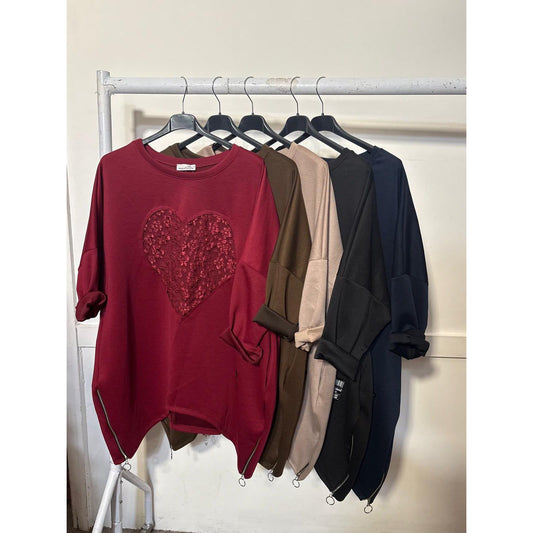 Cuba Heart Sweatshirt