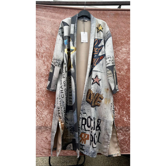 Rockstar Suede Effect Coat