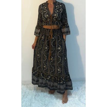 Santorini Skirt Set