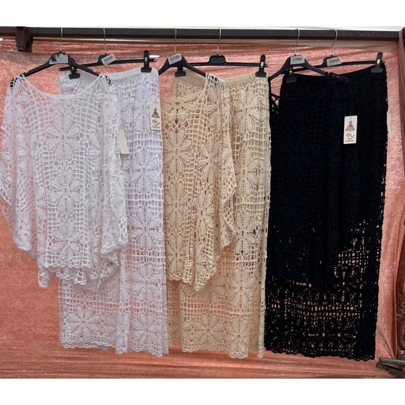 Crochet Skirt Set