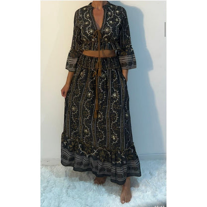 Santorini Skirt Set
