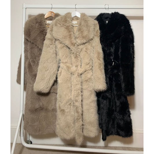 Natasha Faux Fur Coat
