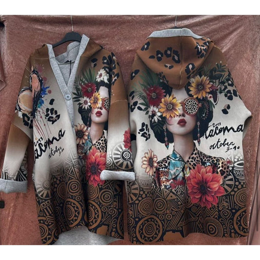 Boho Muse Hoodie Coat
