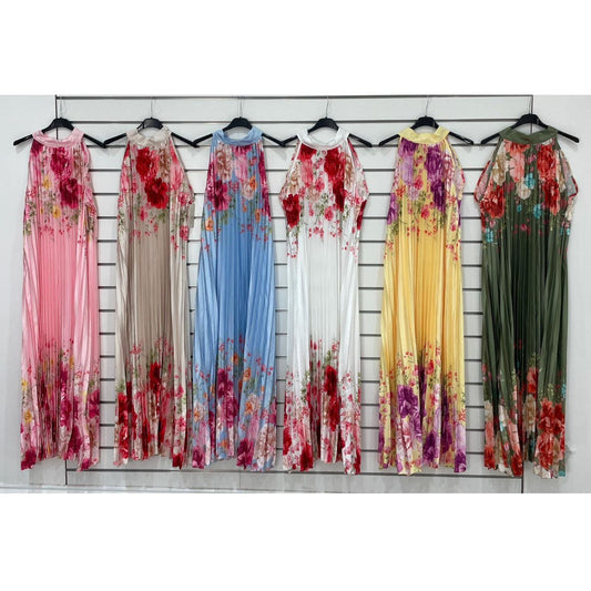 Paula Pleated Dress