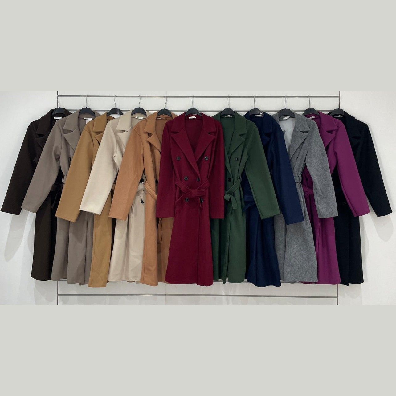 Megan Coat – Classic Wool Trench