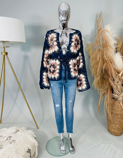 ✨ The Sabrina Cardigan – Handmade Luxe Collection ✨