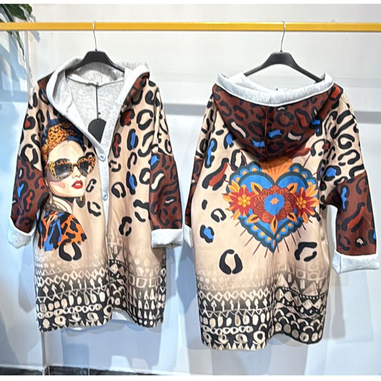 Iconic Arts Coat Hoodie