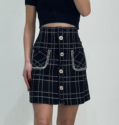 Stretch Knit Skirt