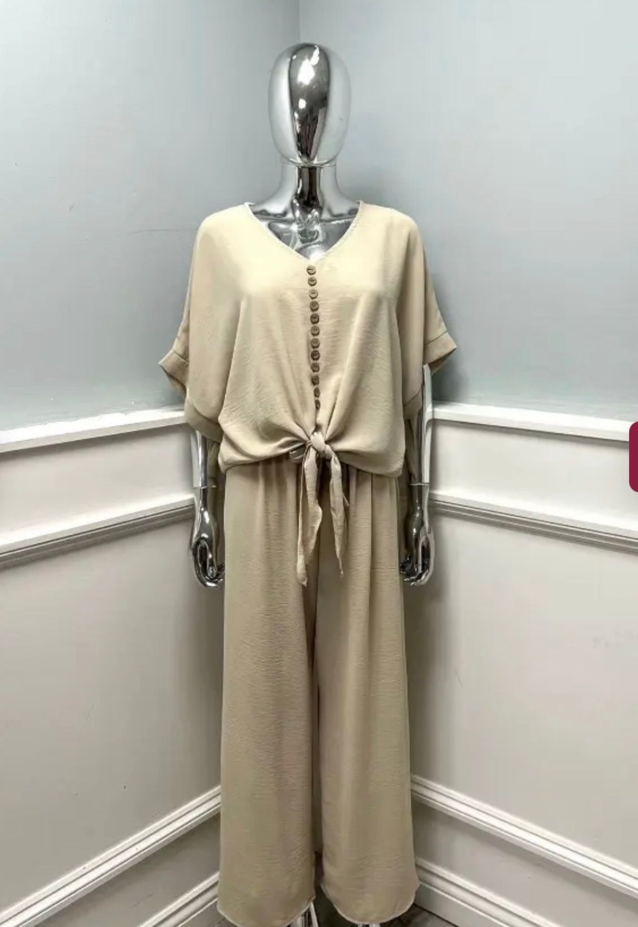 Button two piece
