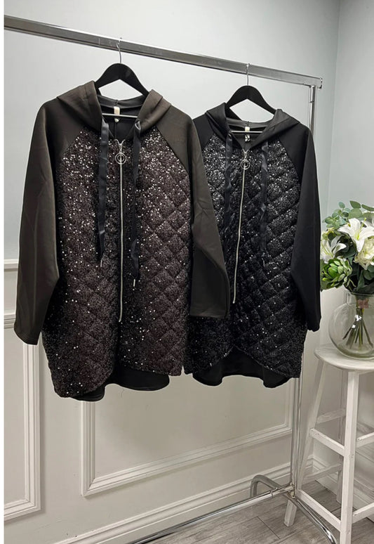 Linda Sequin Hoodie ✨