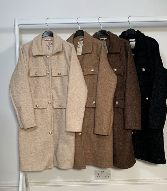 The Luxe Bouclé Shacket