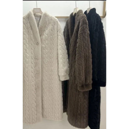 The Kensington Luxe Faux Fur Coat