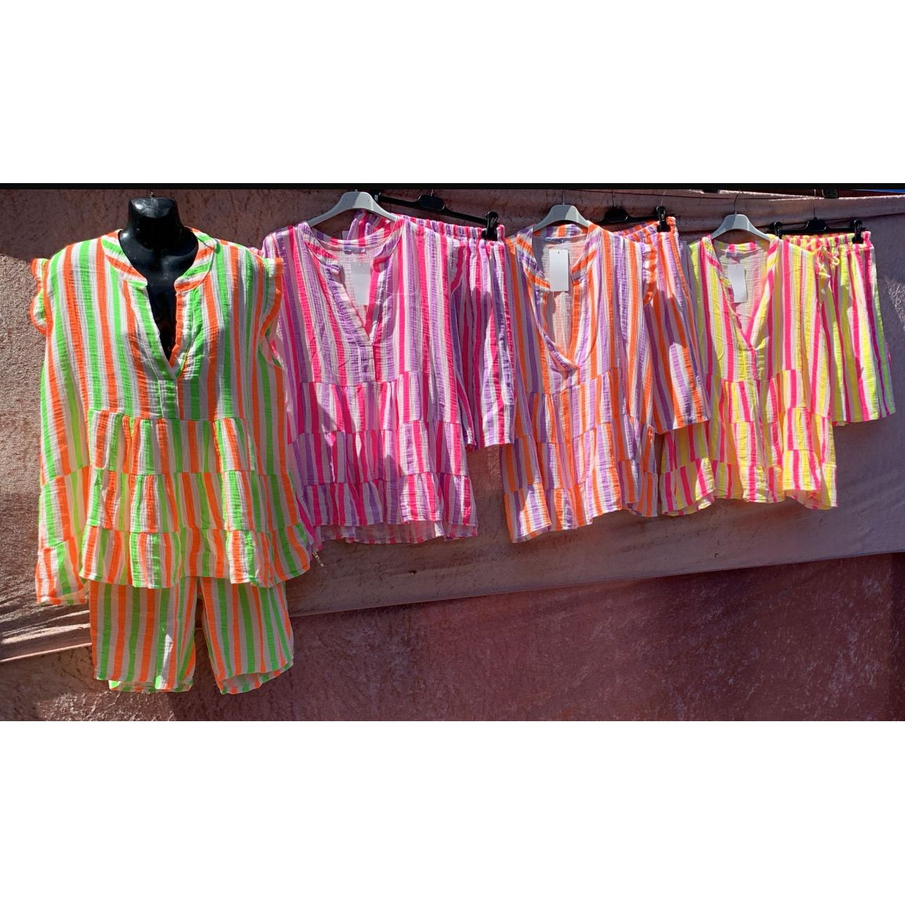 Candy Floss Short Set