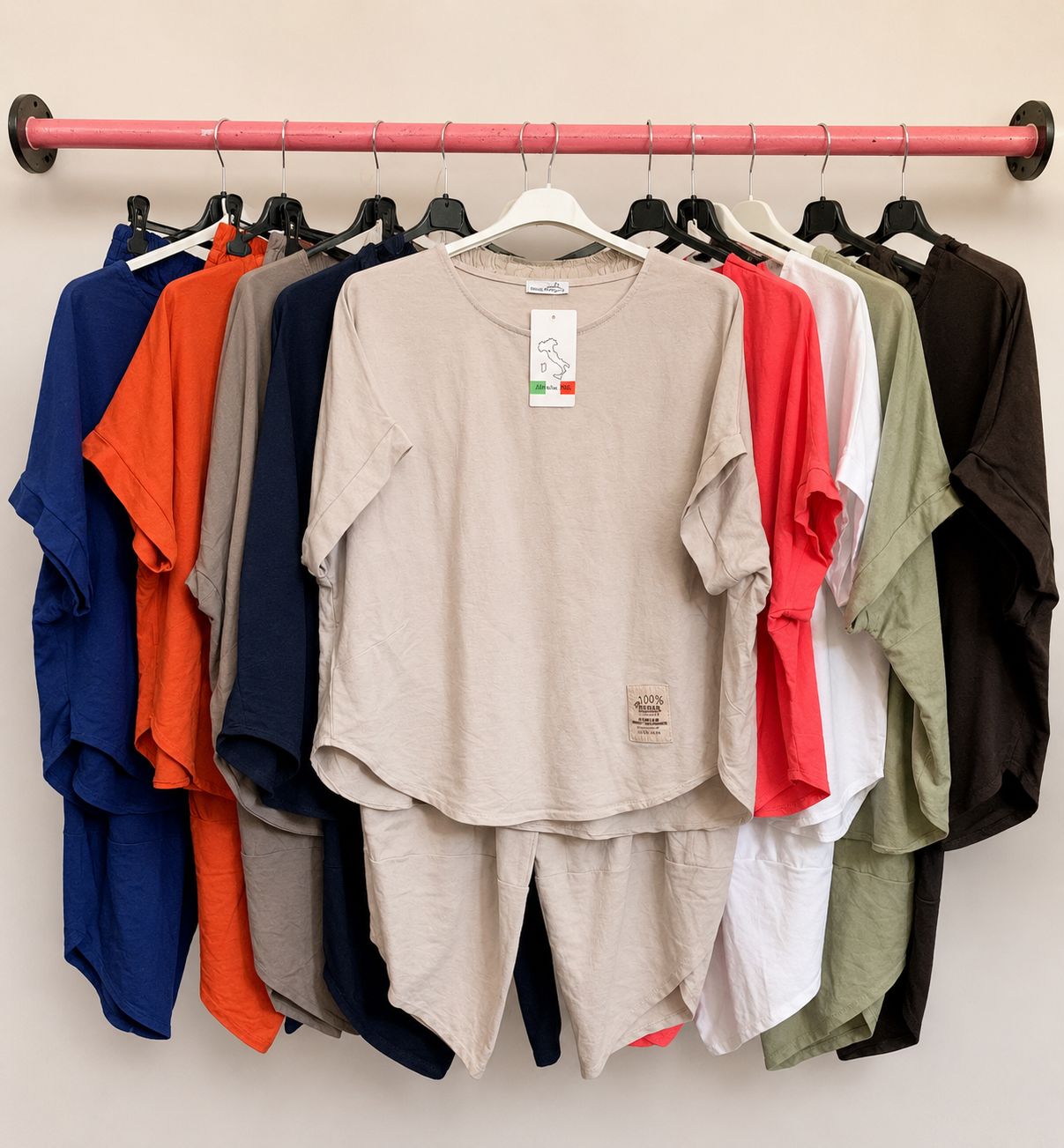 Italian Cotton Harem Set