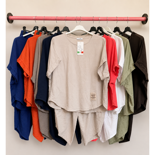 Italian Cotton Harem Set
