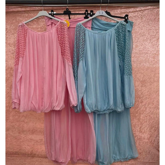 Silky Trouser Suit – Sale £38