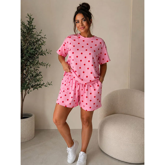 Spotty Scuba Short Set