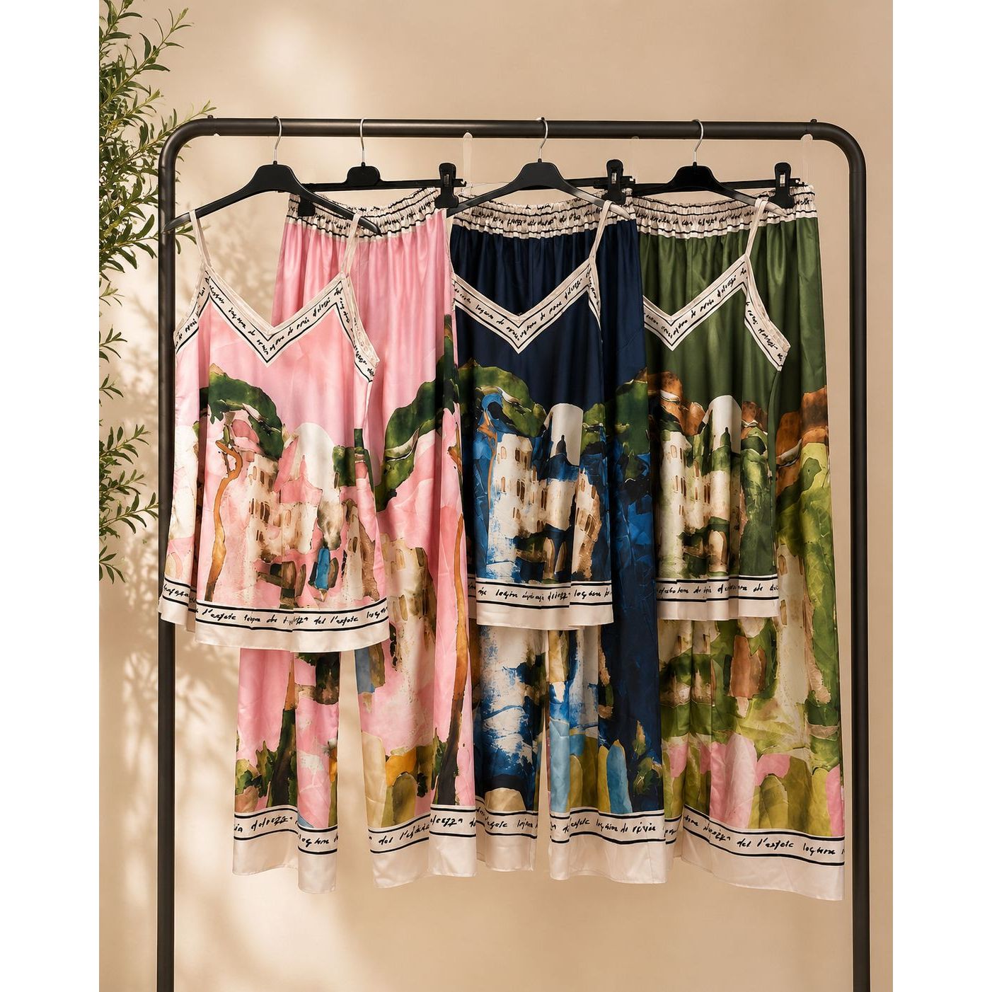 Strappy Venice Trouser Set