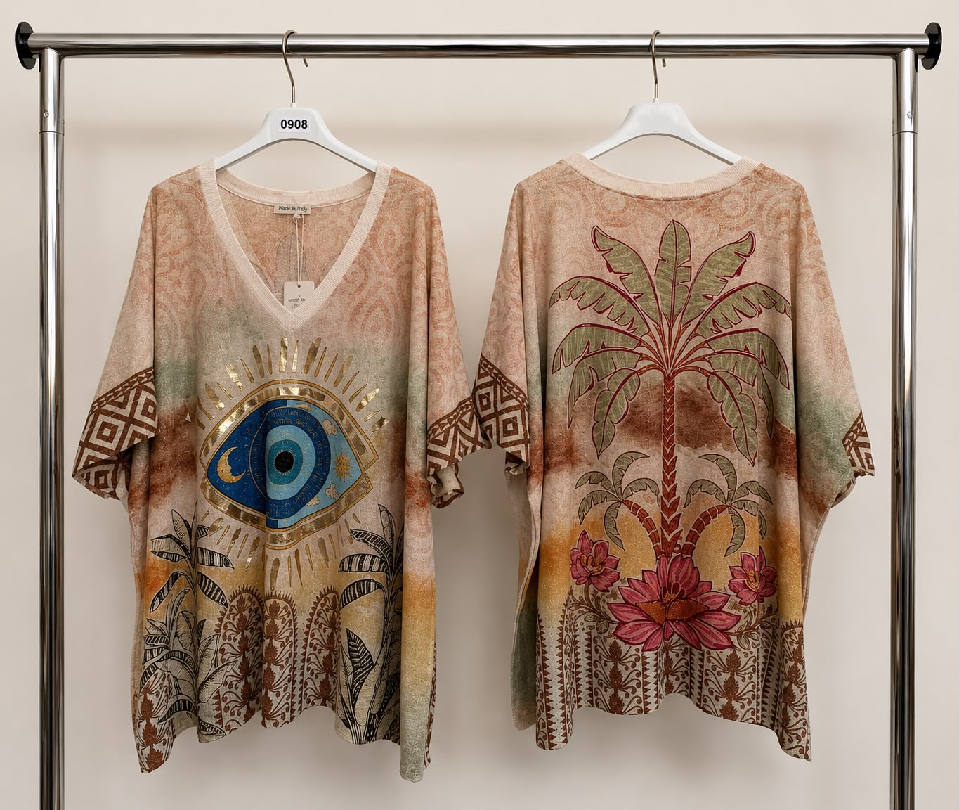 Mystic Eye Lurex Shimmer Top