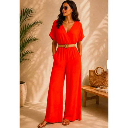 Stretch Wide Leg Jumpsuit – Now £14 (Was £28)