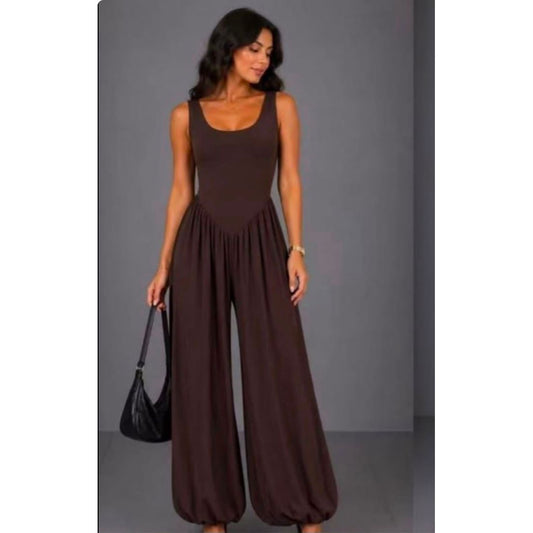 Italian Relaxed Pocket Jumpsuit