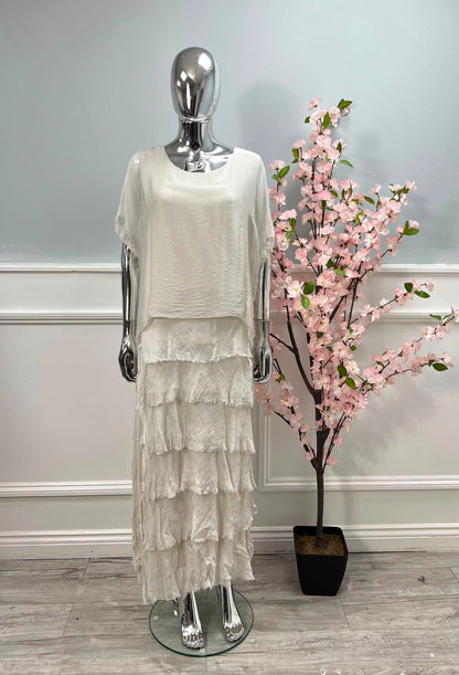 Silky Layered Maxi Dress