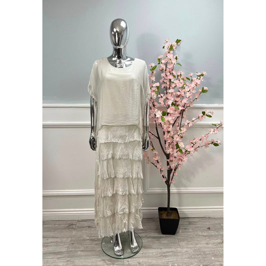 Silky Layered Maxi Dress